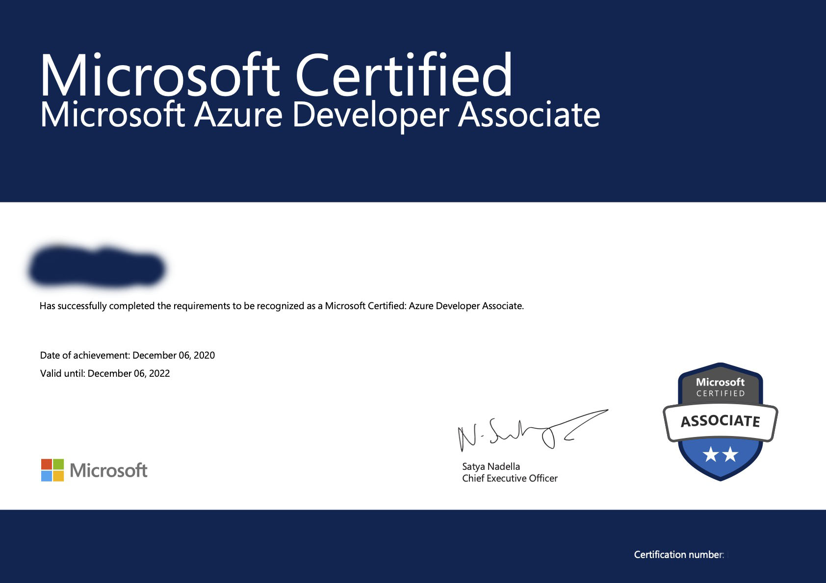 My Azure Cert