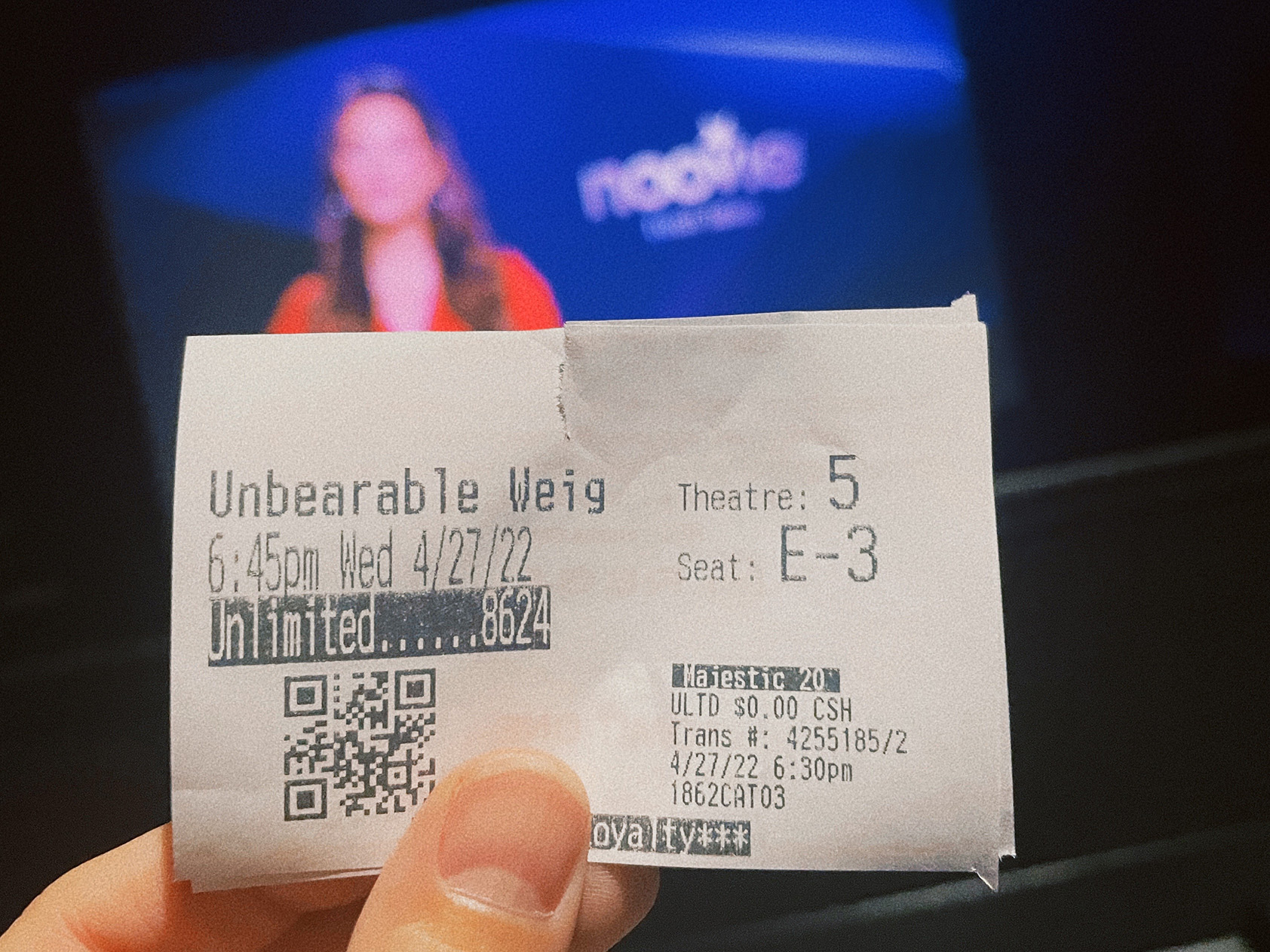 Movie Ticket